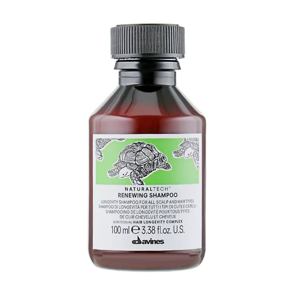 Безсульфатний оновлювальний шампунь Davines NaturalTech Renewing Shampoo для всіх типів волосся та шкіри голови, 100 мл